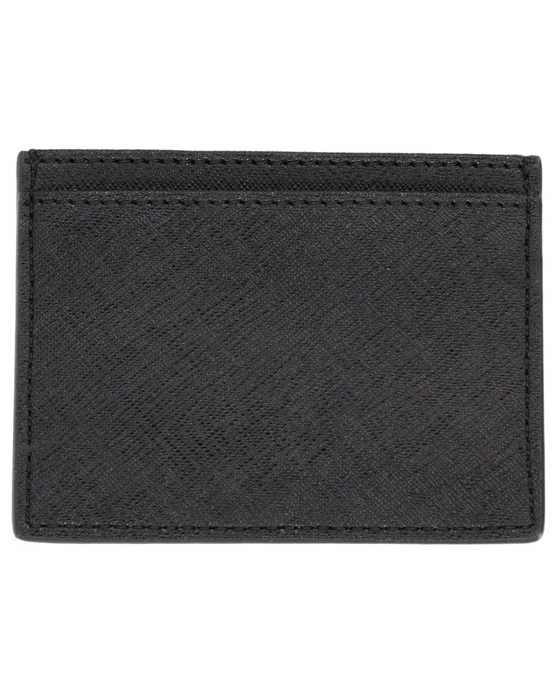 Vivienne Westwood Orb-Emblem Card Case — Black Black