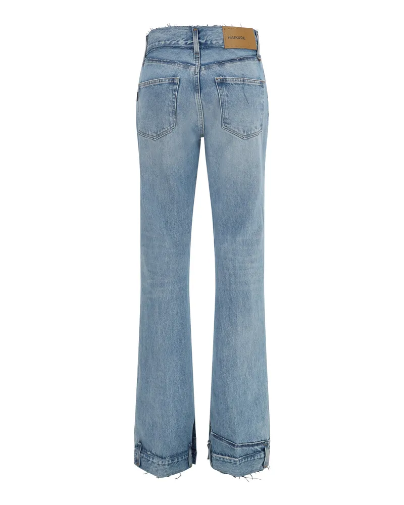 Haikure Women's Jeans Flora Cotton Blue Blue