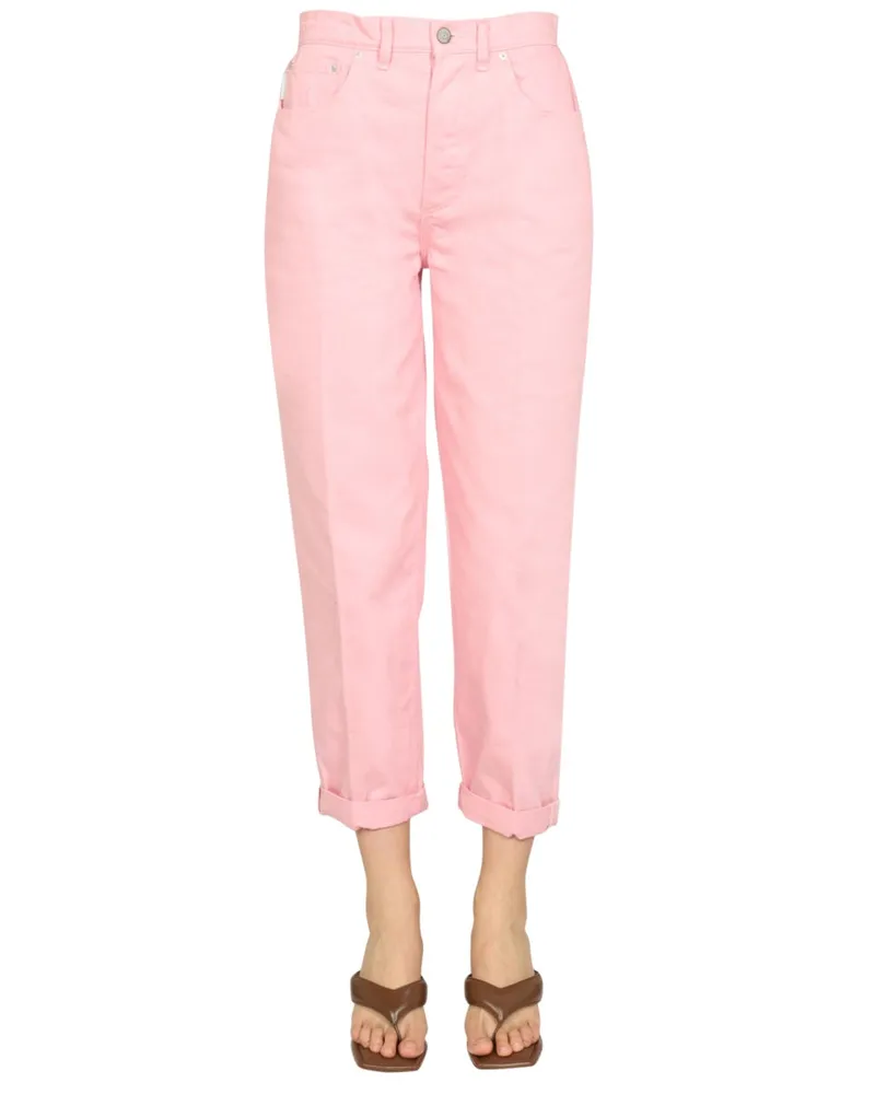 BOYISH Cotton Trousers — Pink Pink