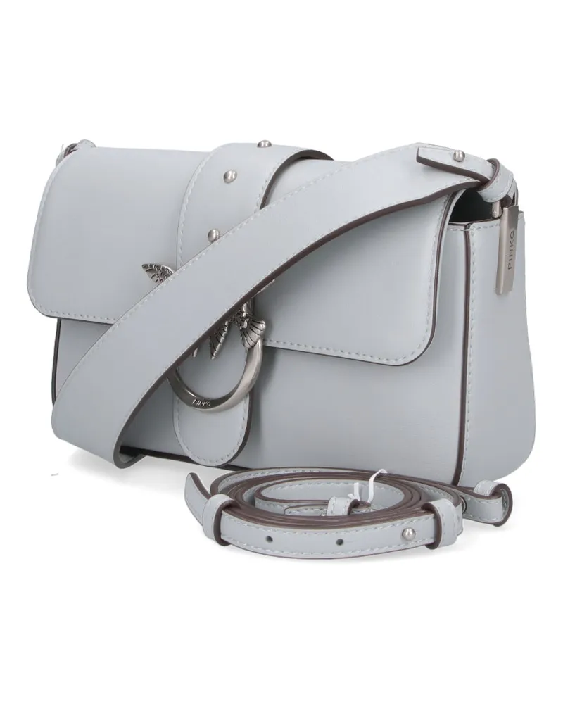 Pinko Women's Bags Grey Leather Gray