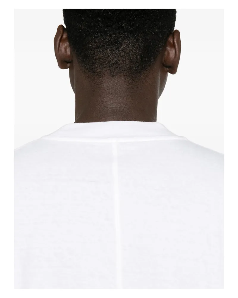 The Row Crew Neck Cotton Sweatshirt — White White