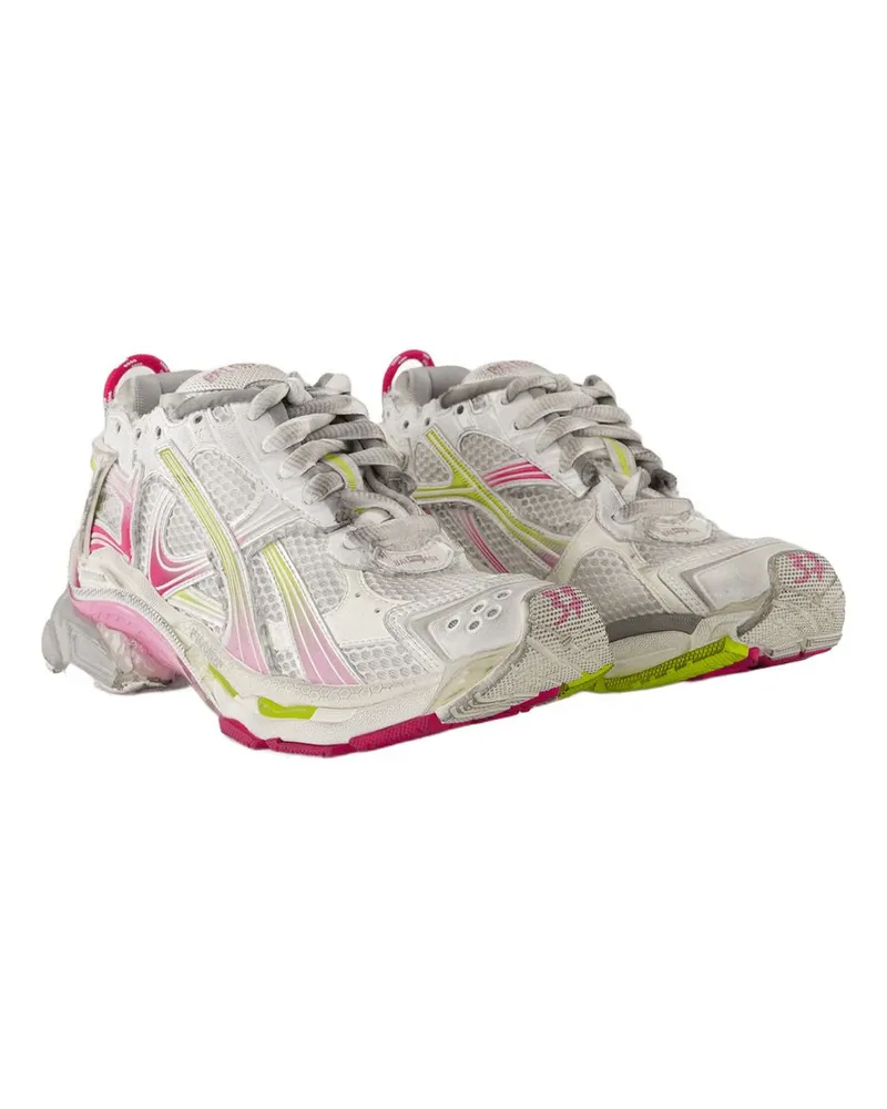 Balenciaga Women's Runner Sneaker White Synthetic White