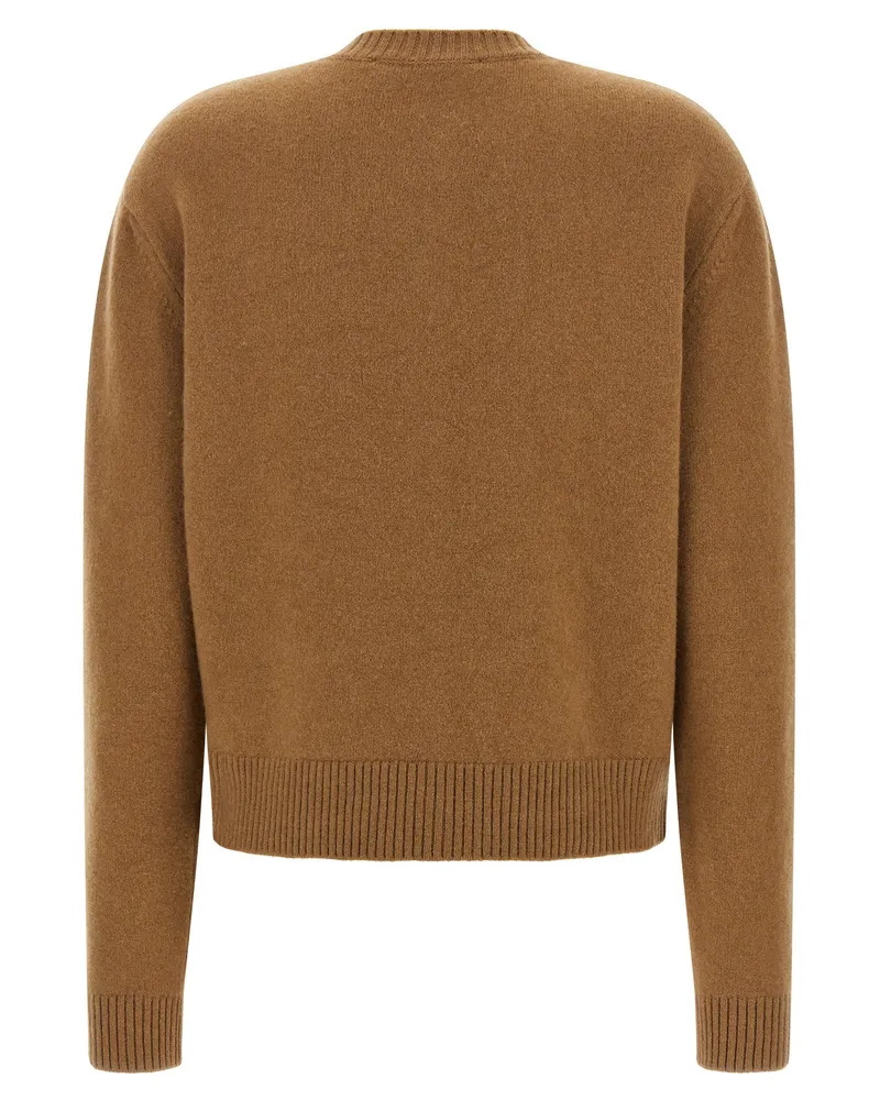 Róhe Cashmere Blend Knit Cardigan — Camel Camel