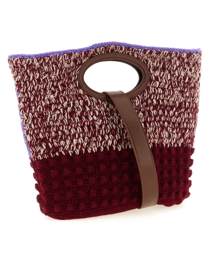Marni Clutch — burgundy Burgundy