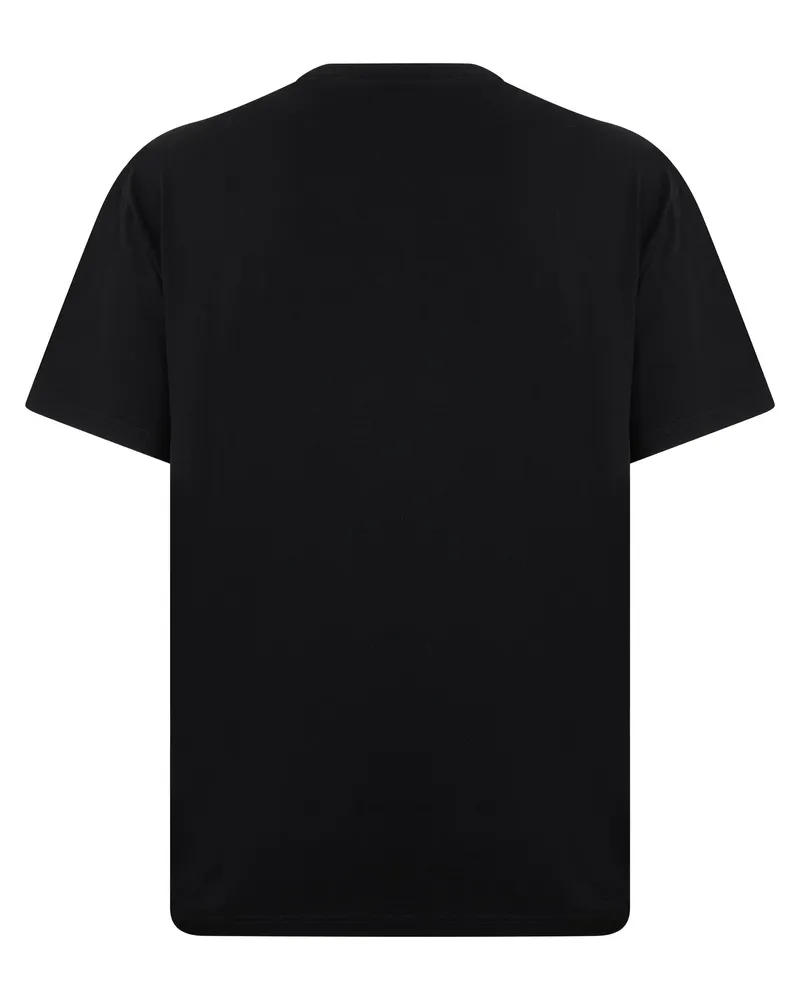 Givenchy Men T-Shirt Black Cotton T-Shirts And Polos Black