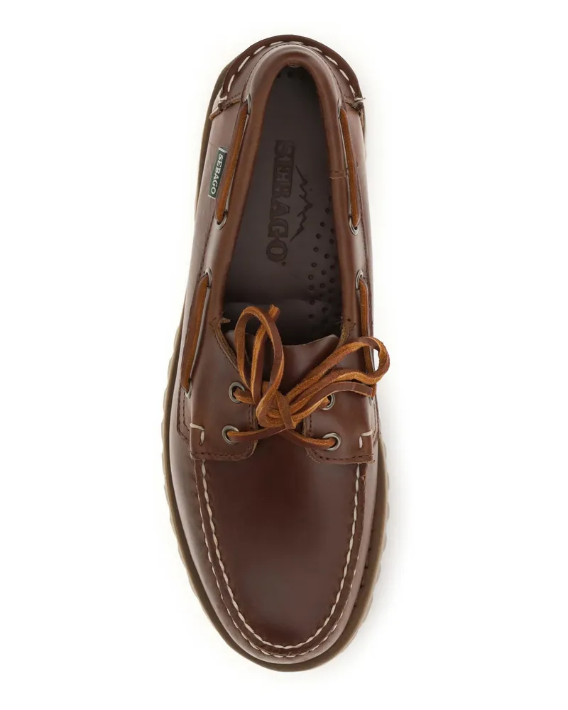 Sebago Ranger Waxy Loafer — Brown Brown