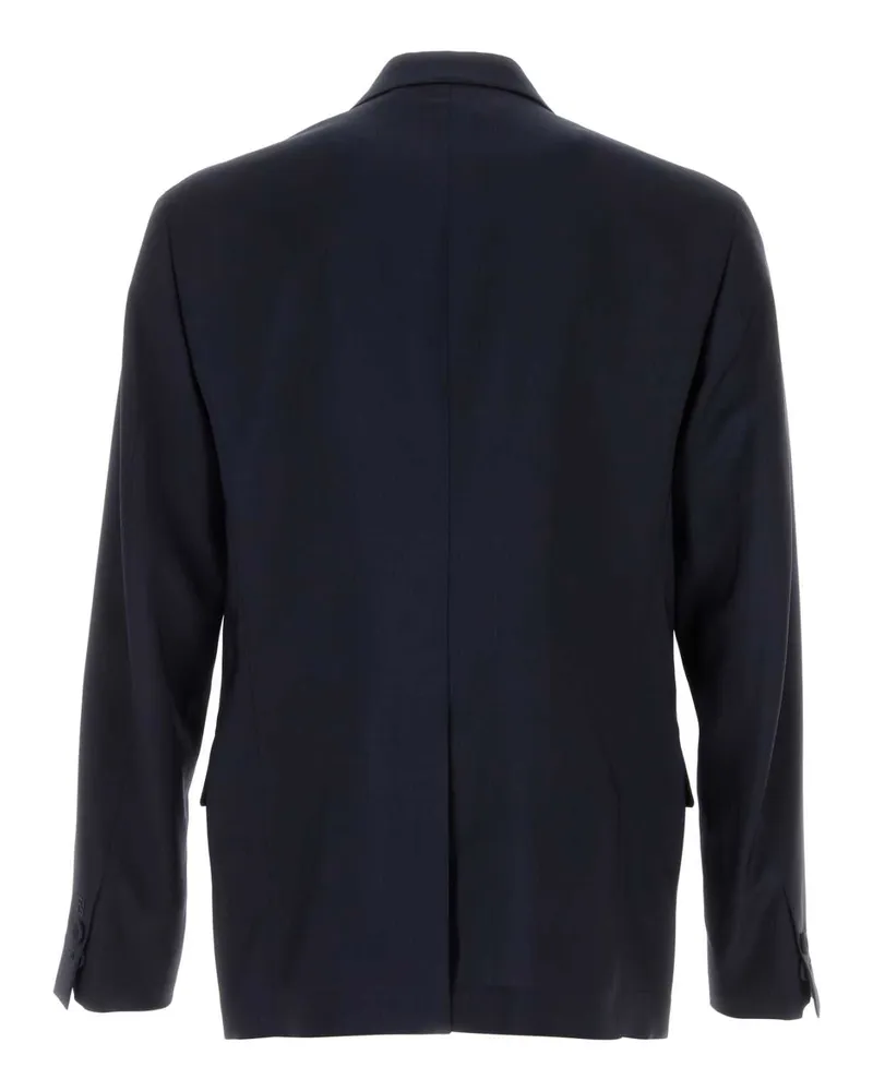 Fendi Men's Wool Blazer Navy Blazers Navy