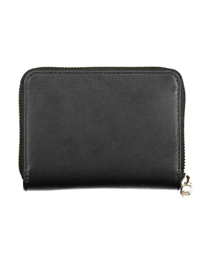 Tommy Hilfiger Polyurethane Wallet — Black Black