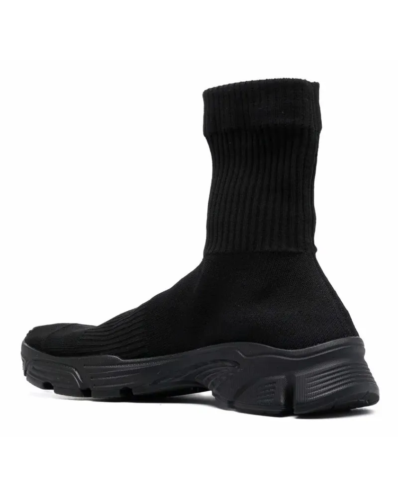 Balenciaga Men's Speed 3.0 Logo Sneakers Black Shoes Black