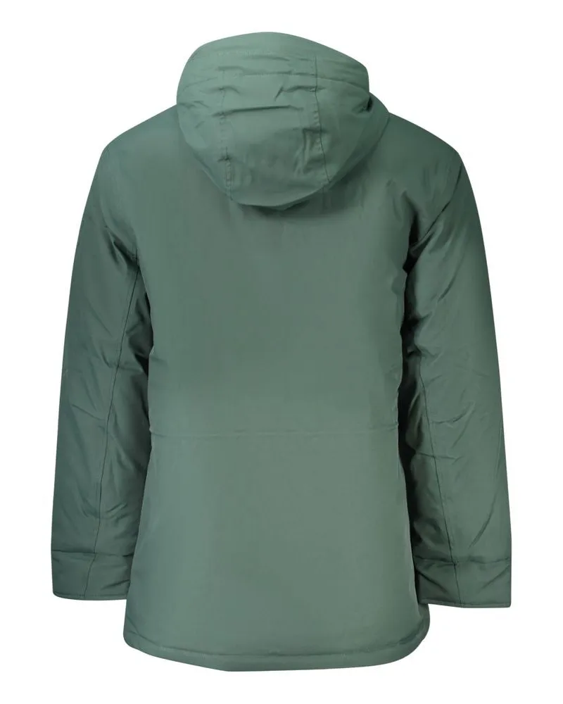 Timberland Hooded Polyester Jacket — Green Green