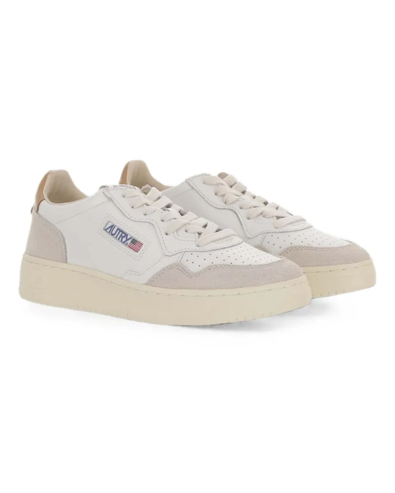 AUTRY Medialist Low Sneaker — Cream Cream