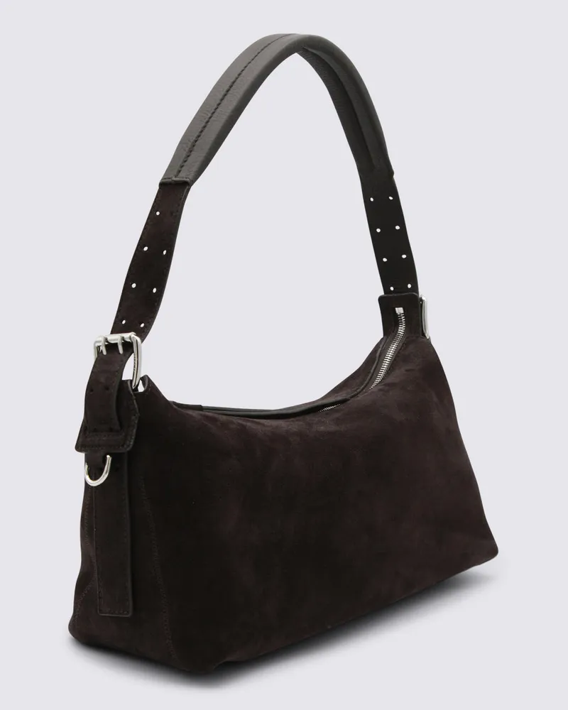 Christophe Lemaire Unisex Bags Ebony Brown _le Brown