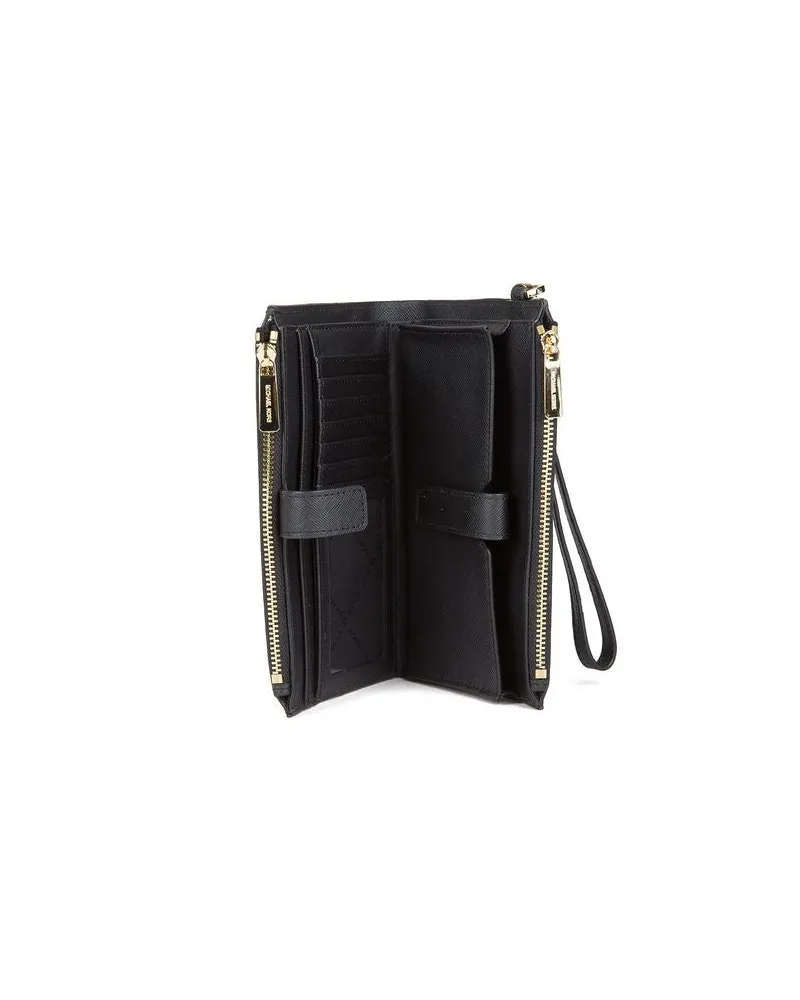 Michael Kors Women's Wallet Black Leather Bags Black