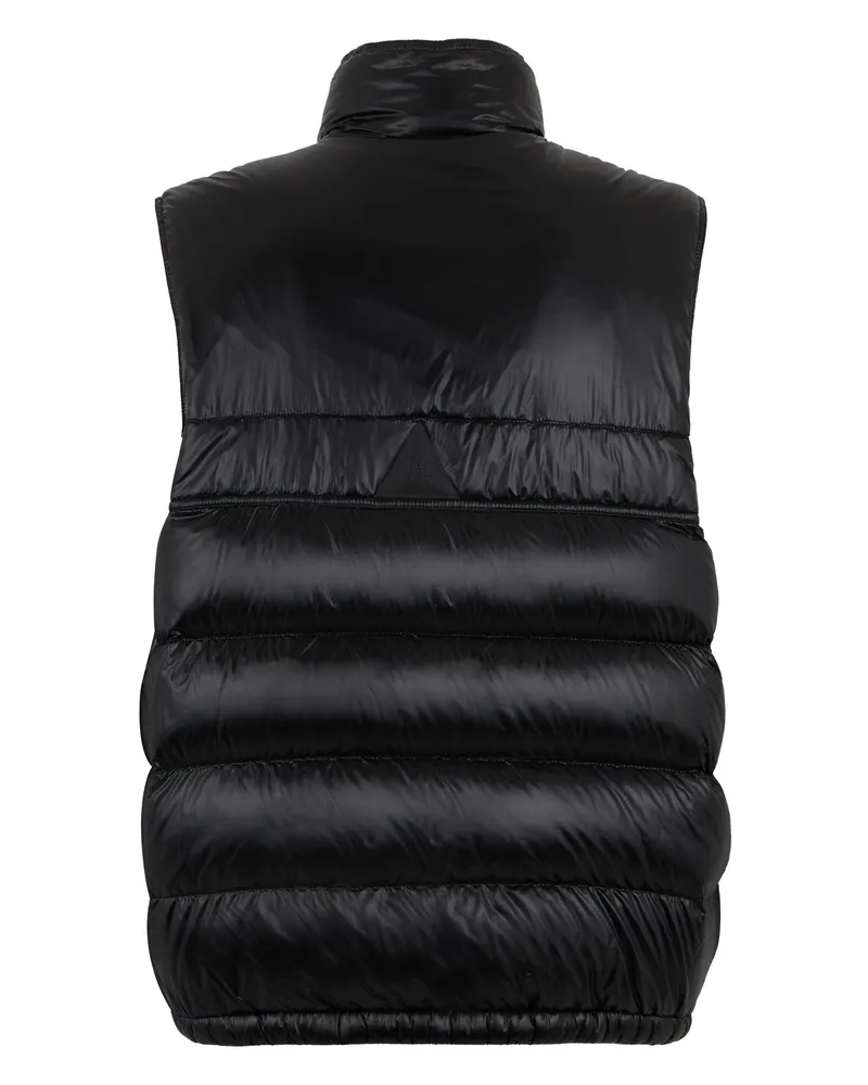Moncler Men's Padded Vest Uychi Black Polyamide Waistcoats & Gilets Black