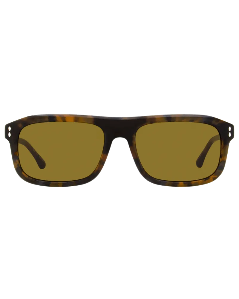 Isabel Marant Women's Flat Top Sunglasses Im0110s 08670 Havana 56mm Plastic (acetate Havana