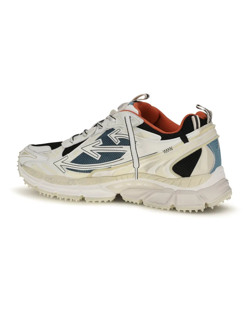 OFF-WHITE Be Right Back Worn Out Sneakers — White White