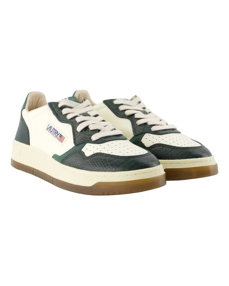 AUTRY Medalist Low Sneaker — Green Green