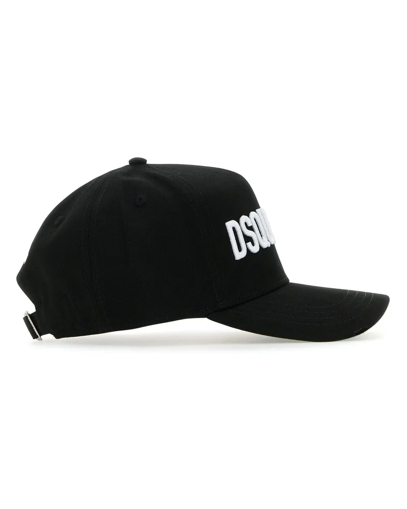 Dsquared2 Bcm066005c00001 M063 Blkwhite Comp Struttura: Co Cappelli Hat Black