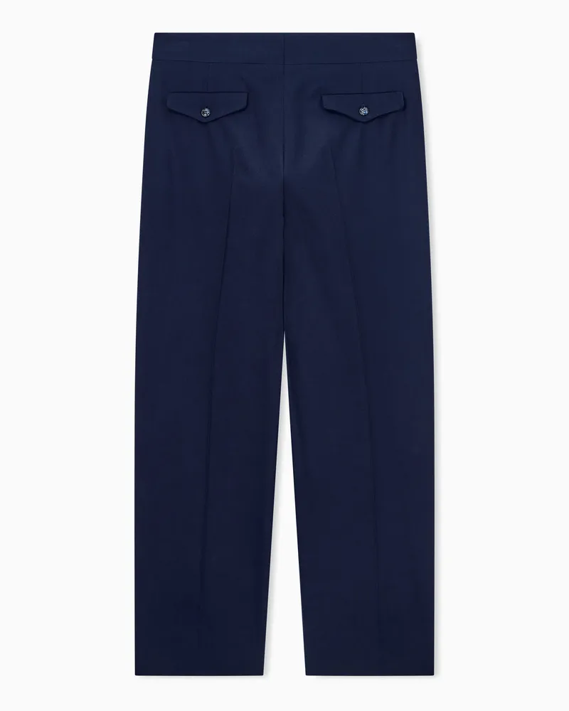 Giorgio Armani Men's Trouser Blue Trousers Navy