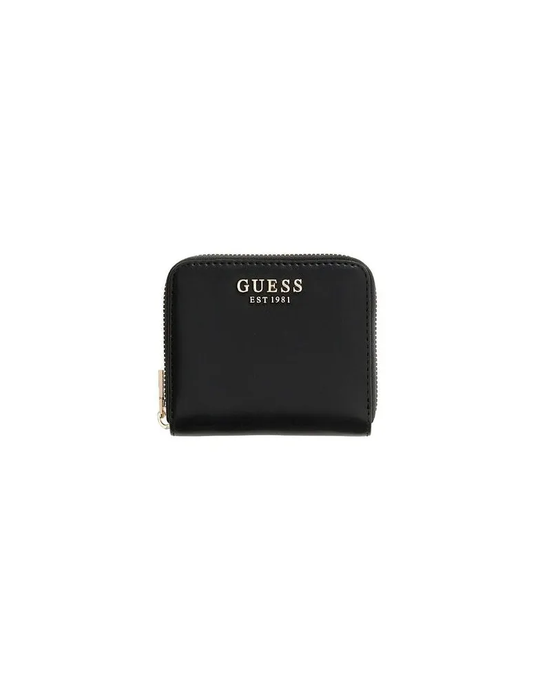 Guess Women's Wallet Black Polyurethane Bags Black