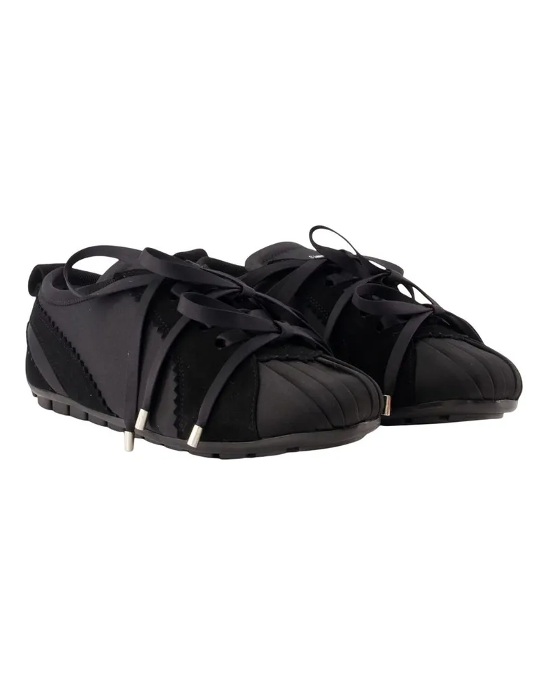 Simone Rocha Women's Ballerina Grip Trainer Sneakers -  Synthetic Black Shoes Black