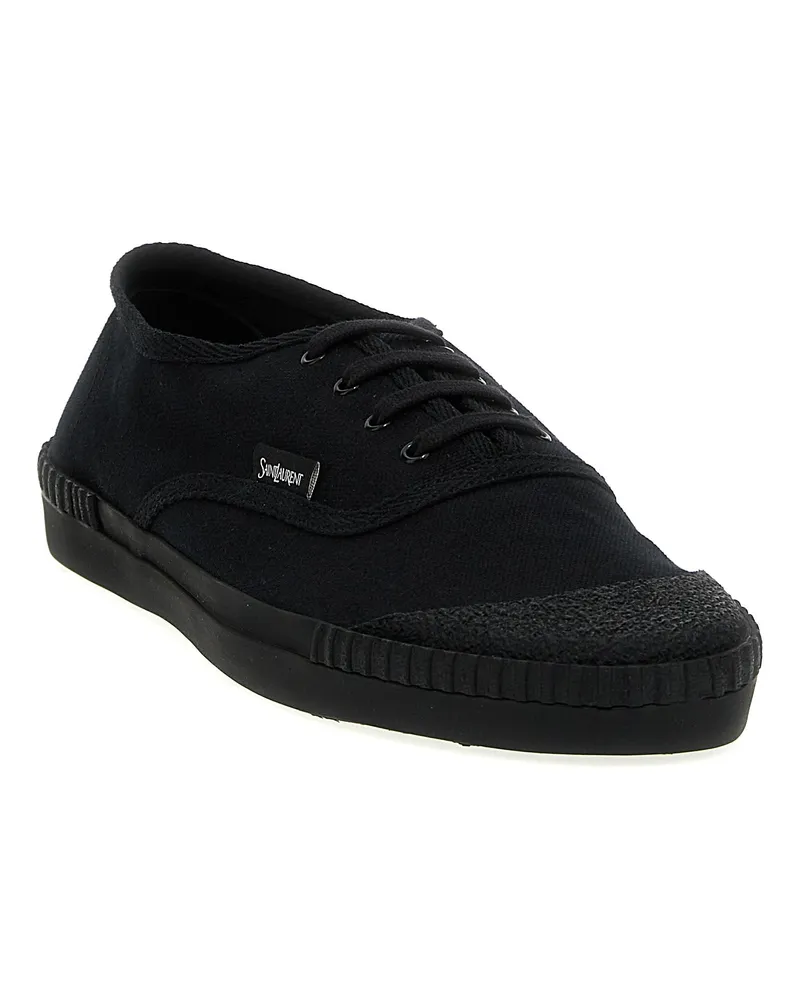 Saint Laurent Wes Sneakers — Black Black