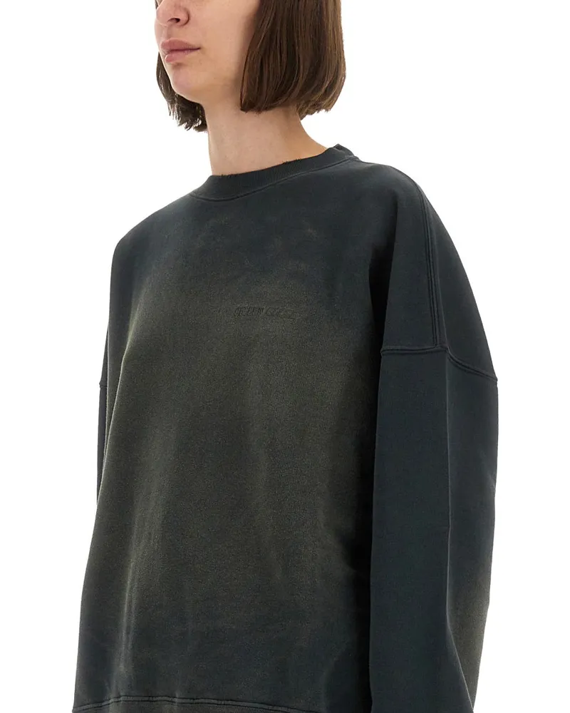 Golden Goose Journey Sweatshirt — Charcoal Charcoal