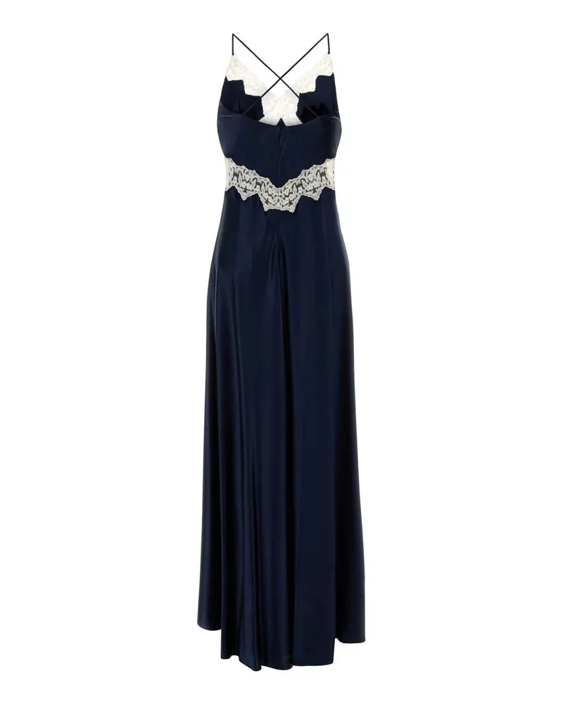 Alberta Ferretti A04601627 1290 Fantasiablu Abiti Dress Navy