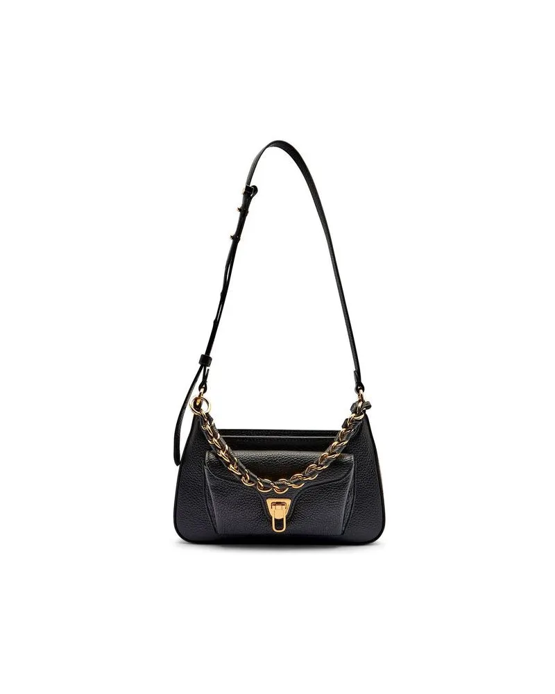 Coccinelle Women's Handbag Black Cowhide Bags - Handbags Black