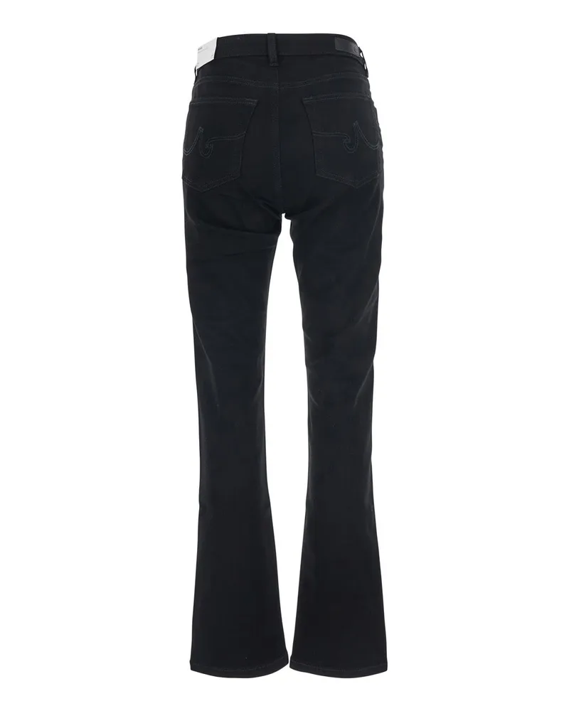 Adriano Goldschmied Women's Flared Jeans Mary Black Denim Cotton Black