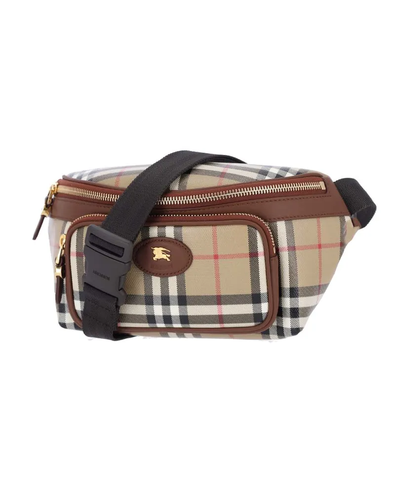 Burberry Men's Bags Beige Cotton Beige