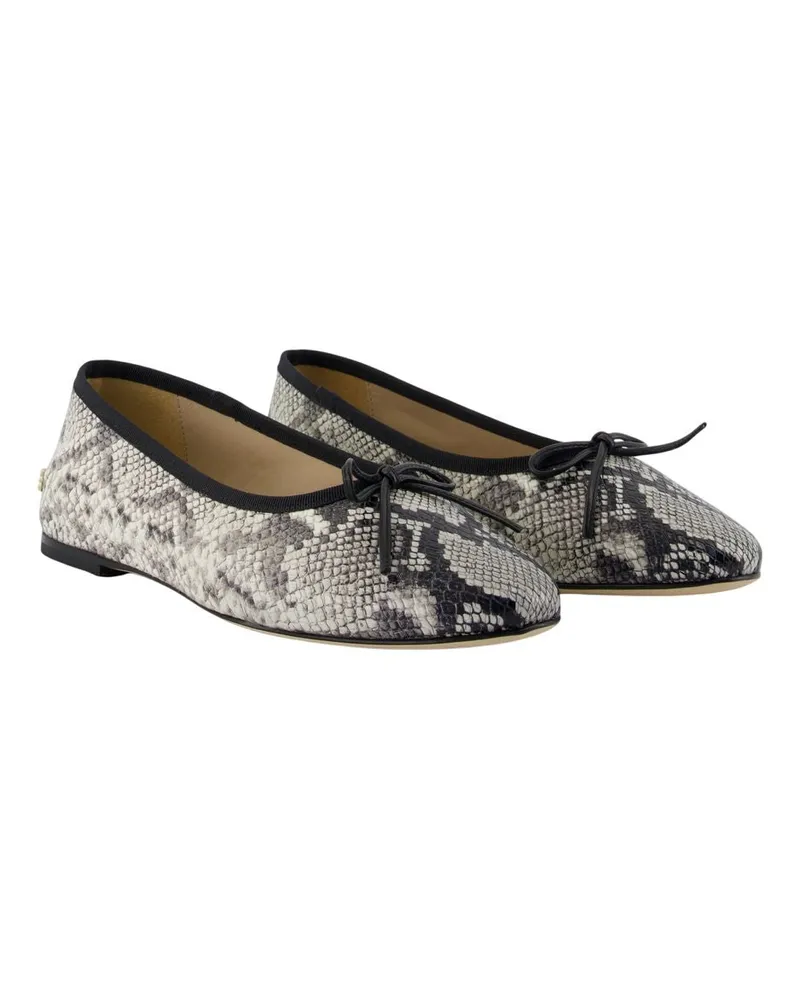 Anine Bing Women's Jamie Ballerinas -  Leather Multicolor Calfskin Shoes Flat-Shoes Multicolor