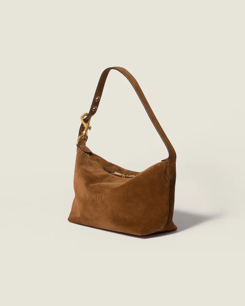 Miu Miu Hobo Bag — Brown Brown