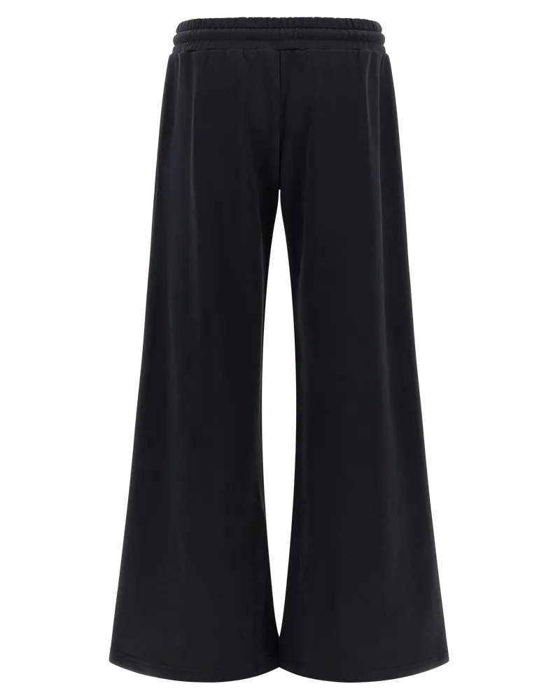 OFF-WHITE Women's Black Cotton Joggers (workout Pants Black