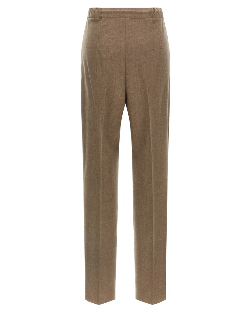 Max Mara Gatti Trousers — Beige Beige