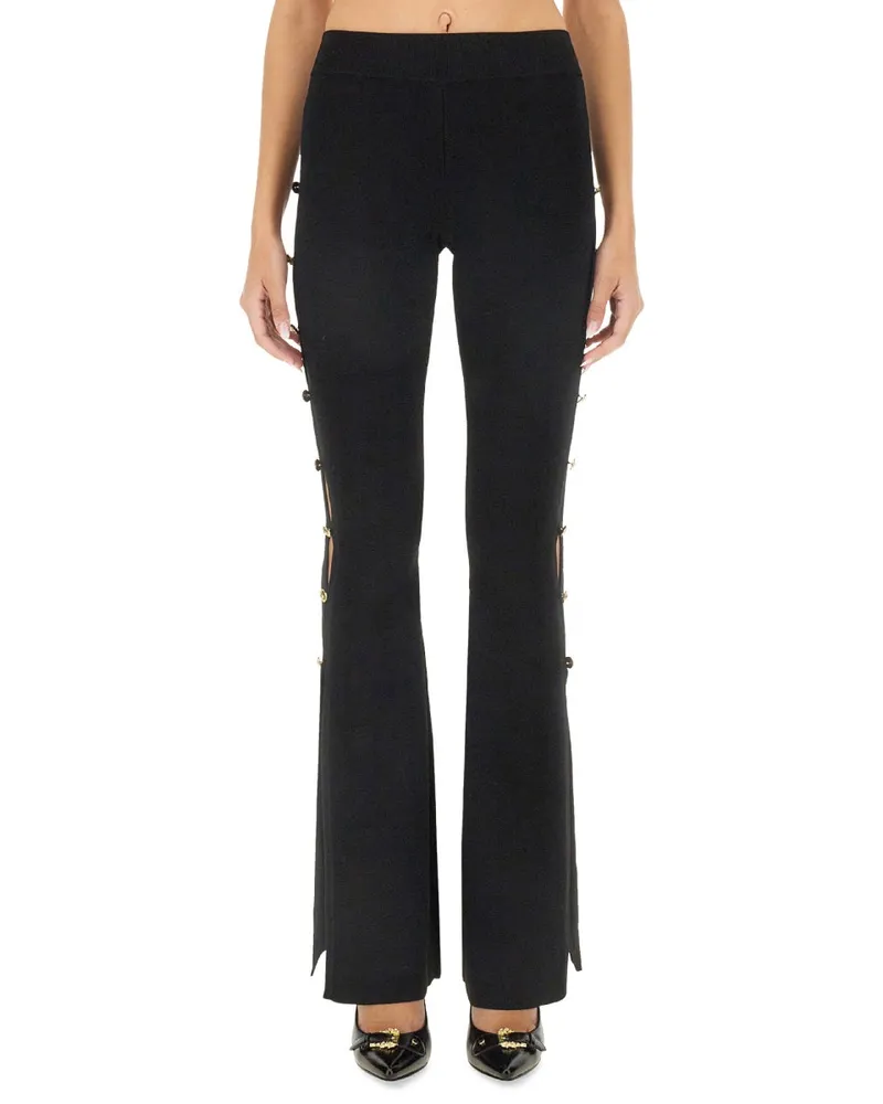 Versace Jeans Cut-Out Trousers — Black Black