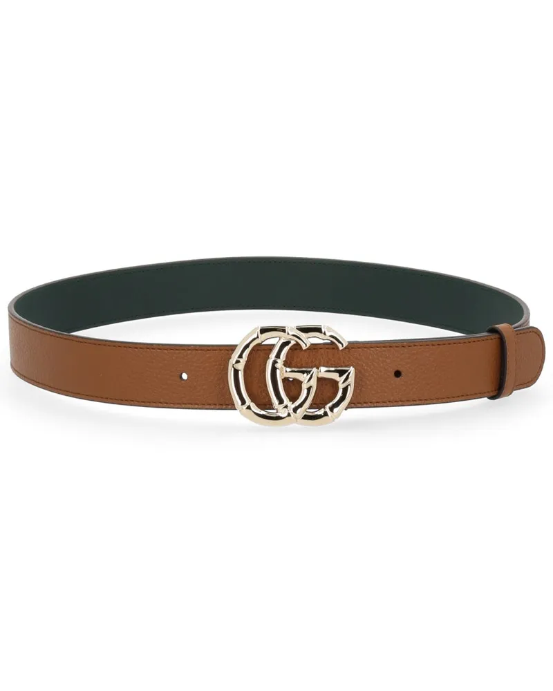 Gucci GG Marmont Belt — Brown Brown
