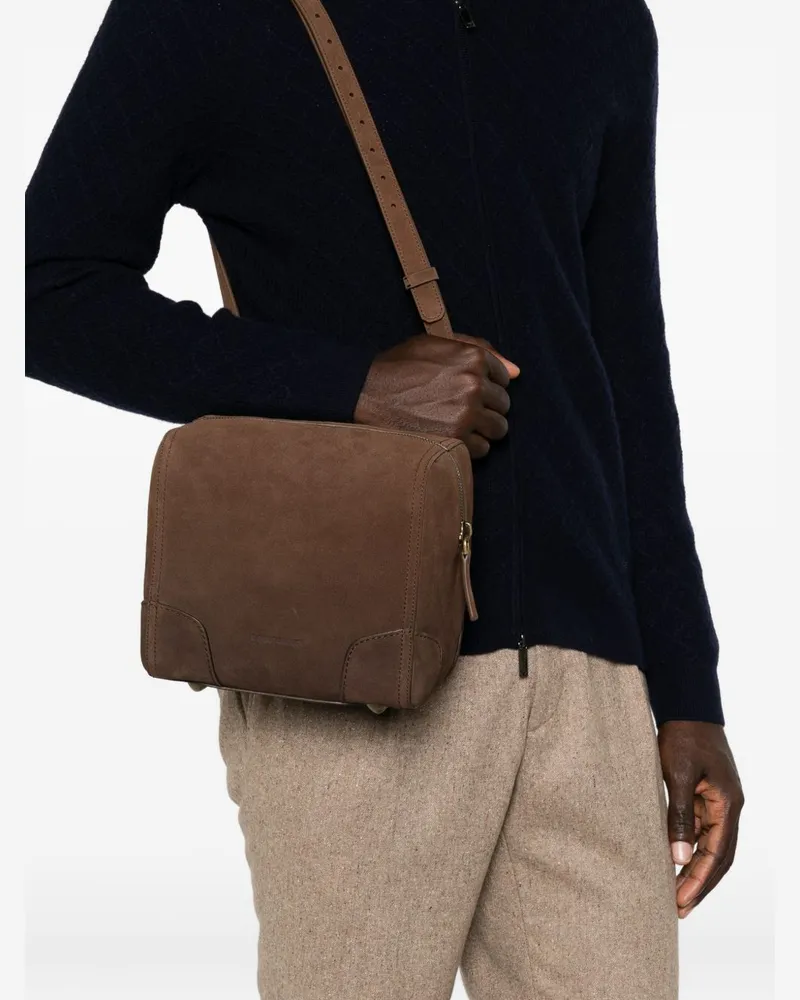 Emporio Armani Shoulder Bag — Brown Brown