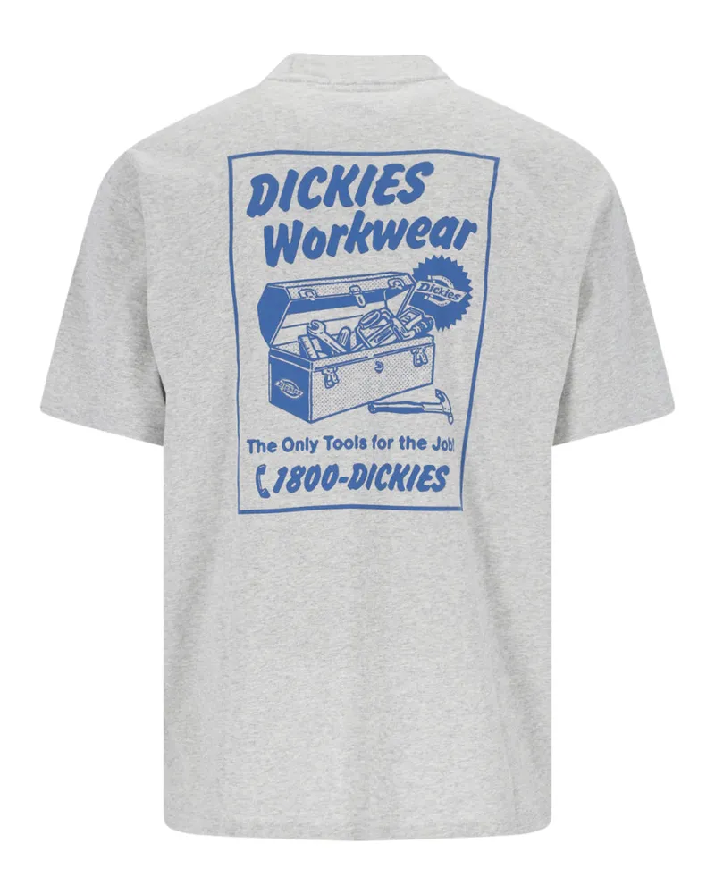 Dickies Men's T-Shirts And Polos Grey Cotton Gray