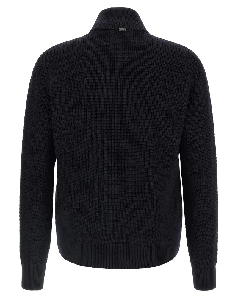Herno Hybrid Quilted Jacket — Black Black