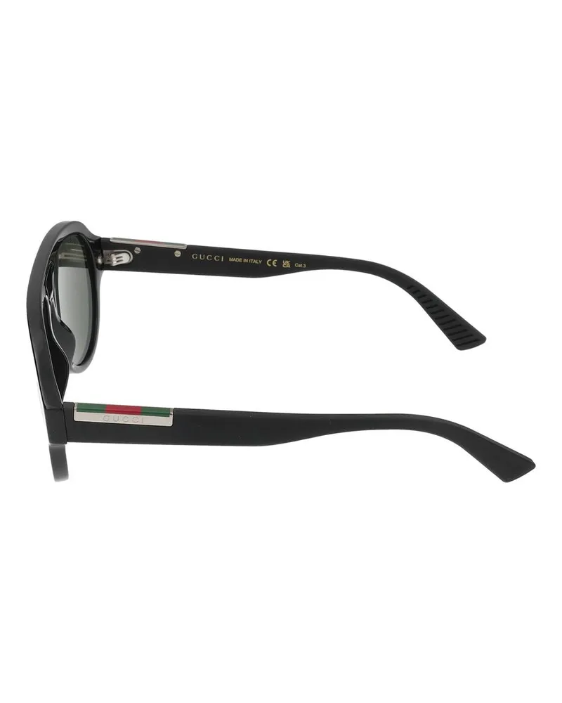 Gucci Men's Gg2088s Sunglasses Black Acetate Black