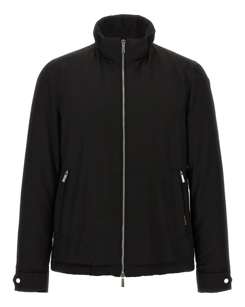 MOORER Down Jacket — Black Black