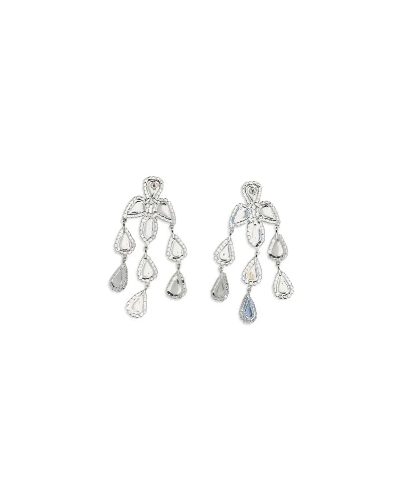 Magda Butrym Women's Silver Metal Earrings Silver
