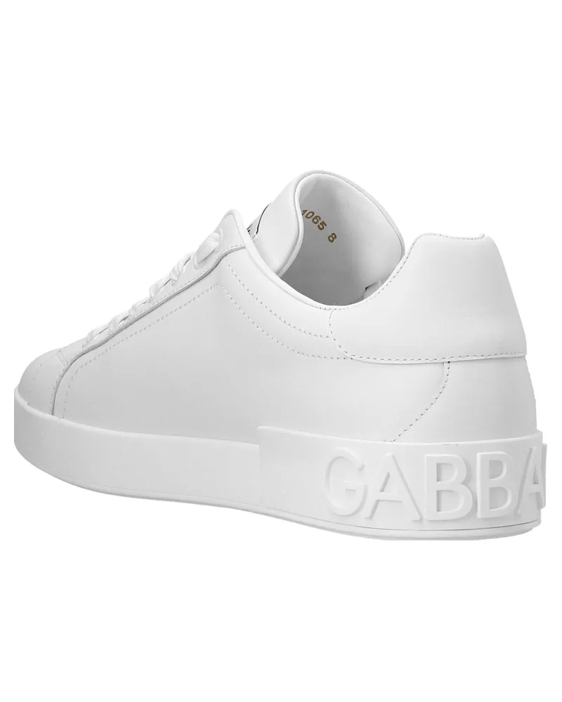 Dolce & Gabbana Portofino Sneaker — white White