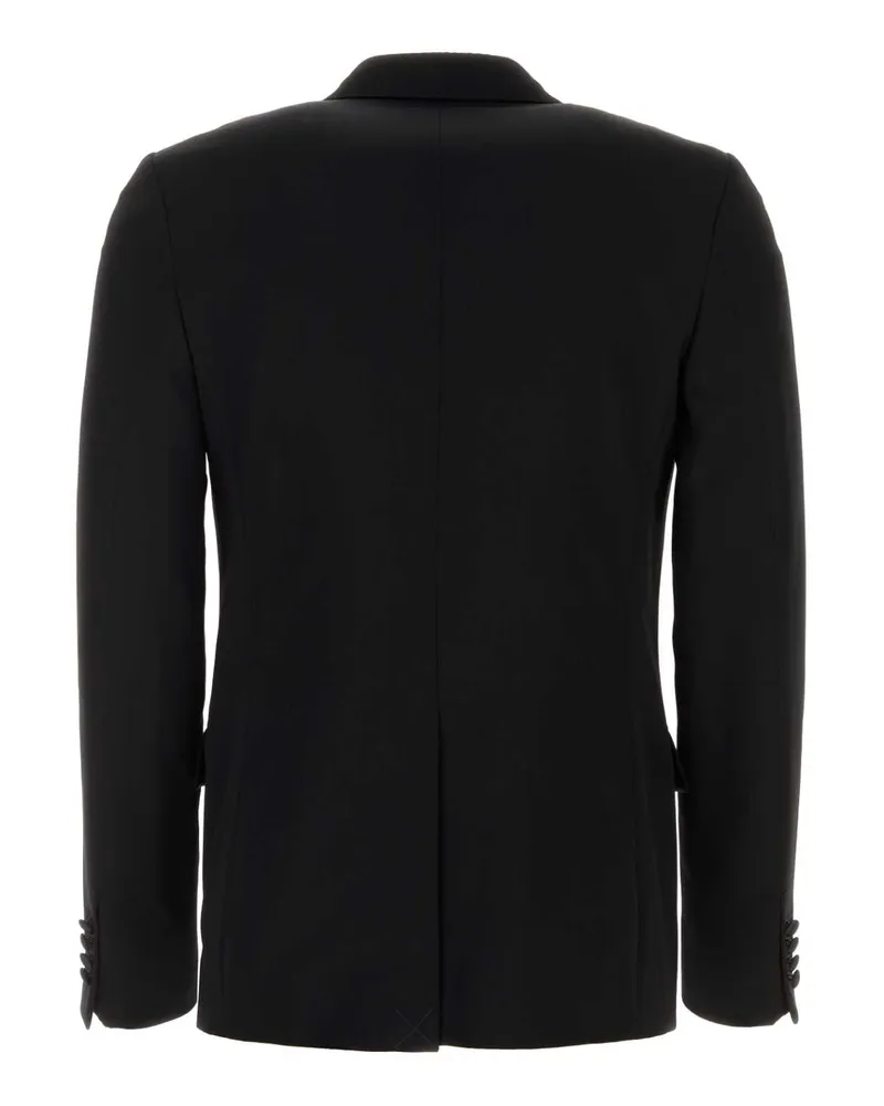 Lanvin Men's Wool Blazer Black Blazers Black
