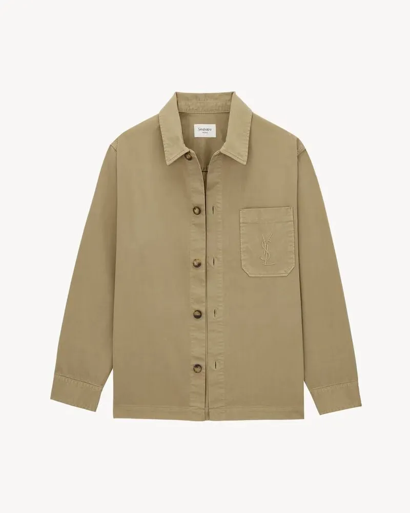 Saint Laurent E26 Shirt — Beige Beige