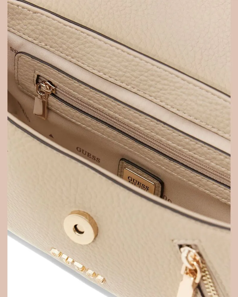 Guess Crossbody Bag — Beige Beige