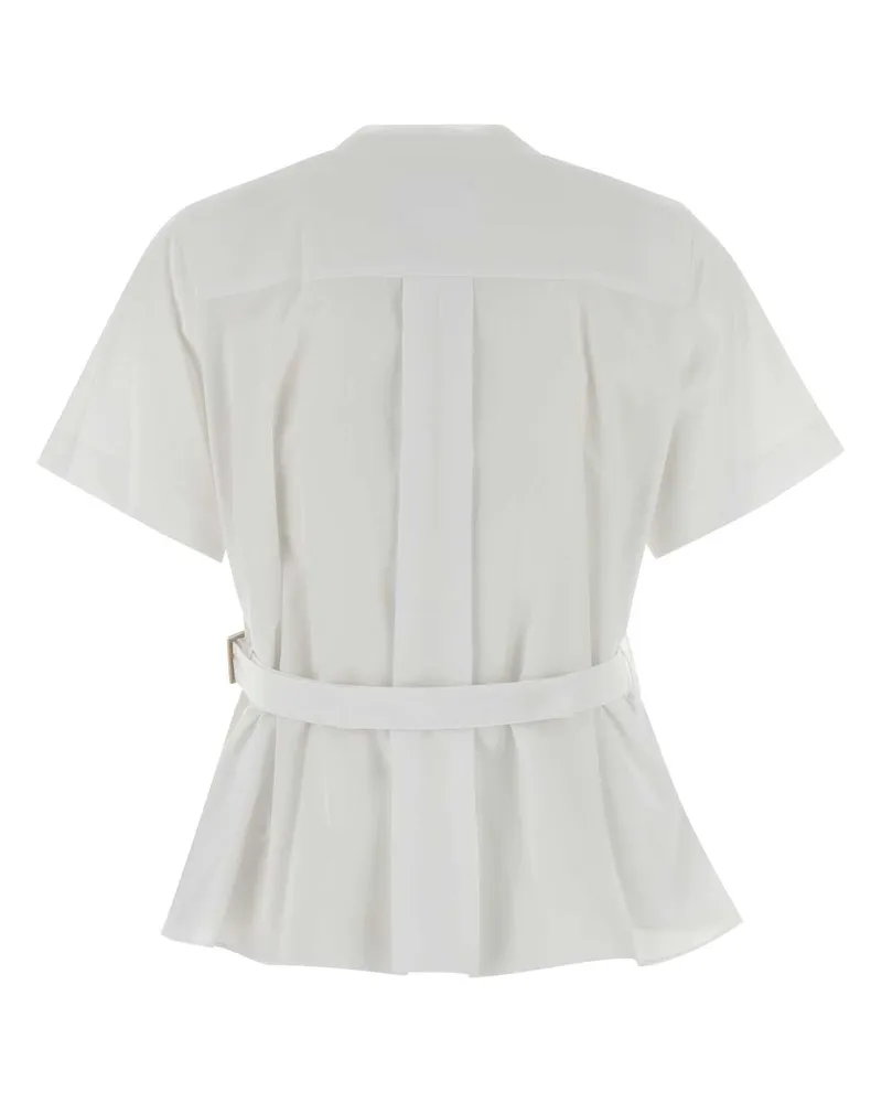 Sacai Cotton T-Shirt — White White
