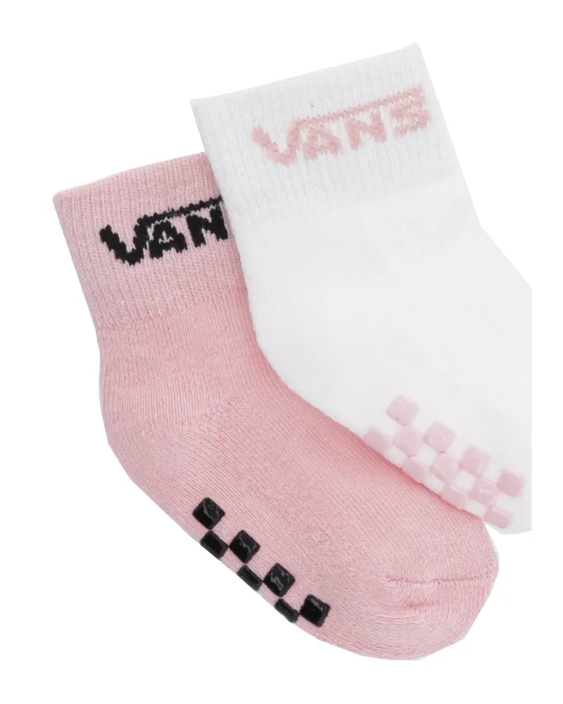 Vans Checkboard Logo Socks — Pink Pink