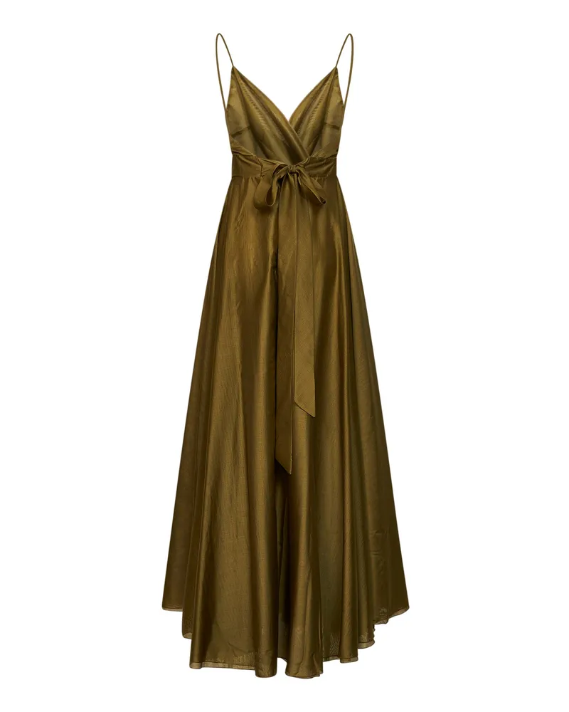 Blanca Women's Long Lyocell Blend Dress Green Green